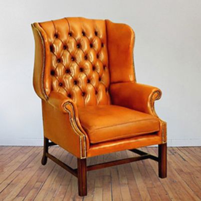 Poltrona classica - Suffolk - Kingsgate Furniture ltd - in tessuto / in pelle / in legno massiccio