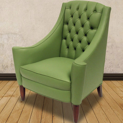 Poltrona club chesterfield - St Moritz - Kingsgate Furniture ltd - in pelle / in legno massiccio / fatta a mano