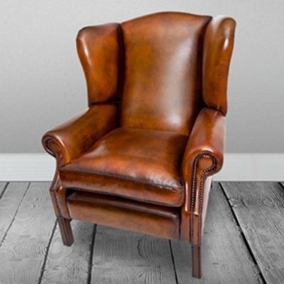 Poltrona classica - Albury - Kingsgate Furniture ltd - in tessuto / in pelle / in legno massiccio