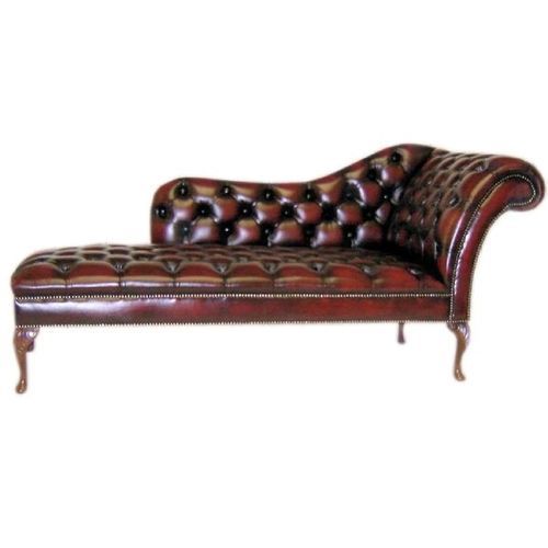 Chaise longue chesterfield - Malden  - Kingsgate Furniture ltd - in pelle / in legno massiccio / 1 posto