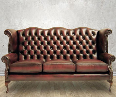 Divano contemporaneo - Arkle  - Kingsgate Furniture ltd - in pelle / con braccioli / con cuscino rimovibile