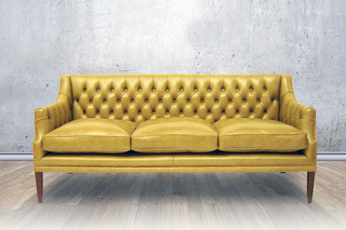 Divano chesterfield - Boston  - Kingsgate Furniture ltd - in pelle / con braccioli / con cuscino rimovibile