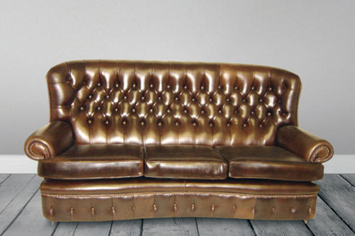 Divano chesterfield - Brookhouse  - Kingsgate Furniture ltd - in pelle / con braccioli / con cuscino rimovibile