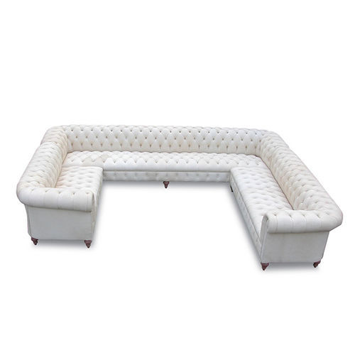 Divano d'angolo - Bespoke  - Kingsgate Furniture ltd - chesterfield / in pelle / con braccioli