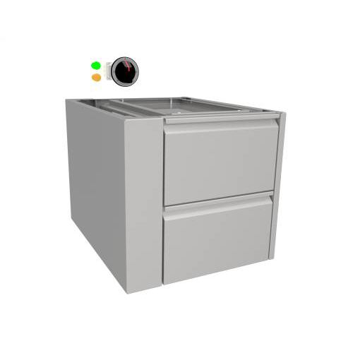 Cassetto scaldavivande professionale - MS-WSSL-1-EB-600 - MENU SYSTEM AG