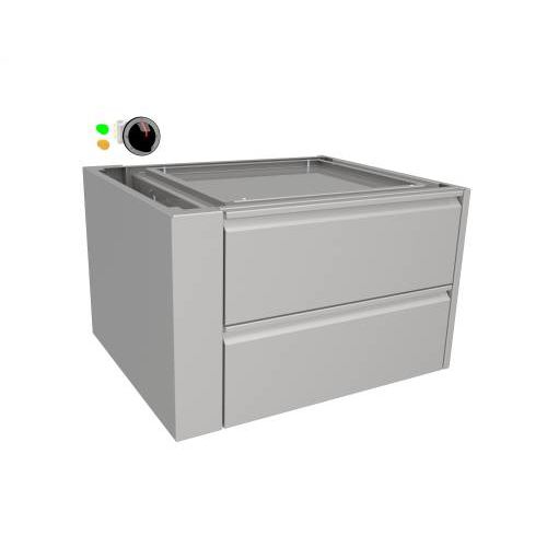 Cassetto scaldavivande professionale - MS-WSSL-2-EB-900 - MENU SYSTEM AG