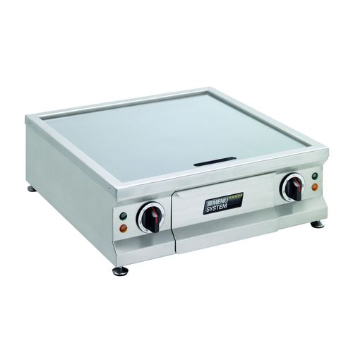 Piastra di cottura elettrica - MS-G-60 - MENU SYSTEM AG - professionale