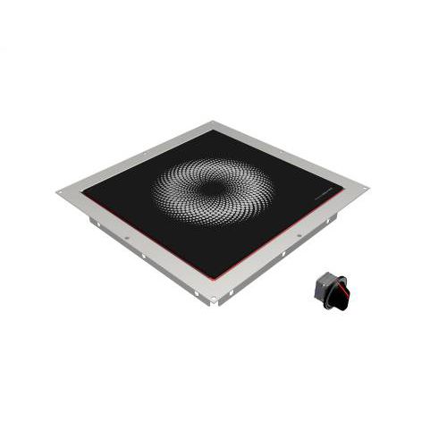 Piano cottura a induzione - MS-I-10EP - MENU SYSTEM AG - professionale / 1  fuoco / da incasso