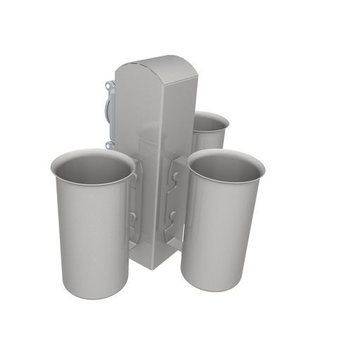 Supporto a muro per utensili da cucina - ZUB - MENU SYSTEM AG - in metallo