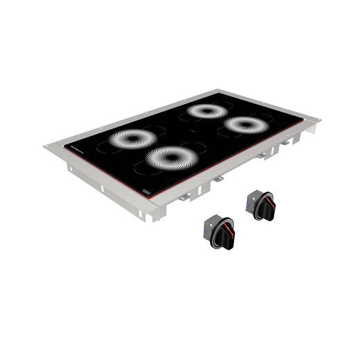 Piano cottura a induzione - MS-I-20EM - MENU SYSTEM AG - professionale / 4 fuochi / da incasso