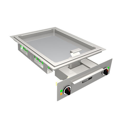 Piastra di cottura a induzione - MS-G-120E - MENU SYSTEM AG - elettrica / professionale / con piano di cottura a induzione