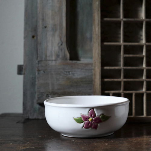 Ciotola in ceramica - PRIMAVERA ROSA - Cerasarda