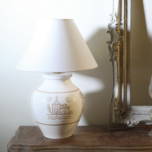 Lampada da tavolo - VALLAURIS - Cerasarda - in ceramica / contemporanea / con cavo