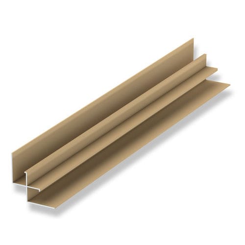 Profilo di finitura in alluminio - 9323 - GEOLAM - per angolo interno / per facciata / dritto