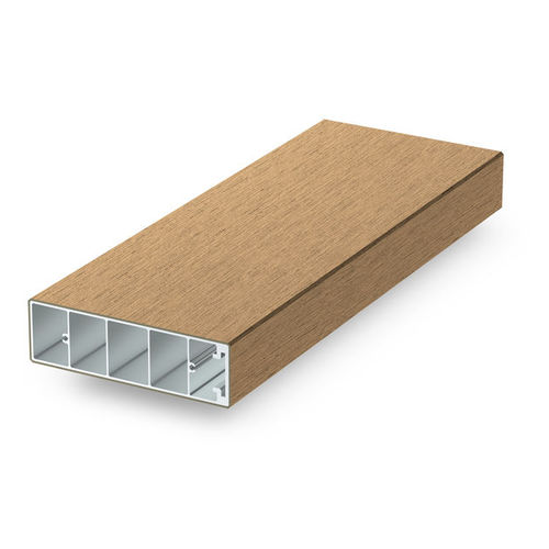 Profilo di finitura in composito - SOLEO 6032 - GEOLAM - in alluminio / per facciata / tubolare