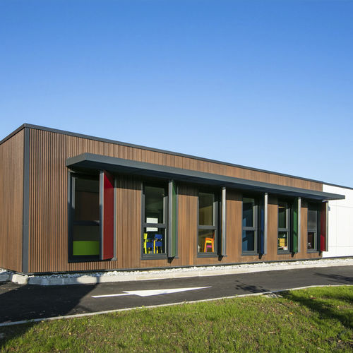 Edificio prefabbricato - CIBOURE 321 m² - Cougnaud - modulare / in legno / per scuola