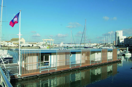 Edificio flottante - CCI VENDÉE 122 m²  - Cougnaud - prefabbricato / in legno / per ufficio
