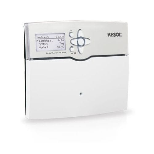 Regolatore di riscaldamento a muro - DELTATHERM® HC MAX - RESOL Elektronische Regelungen GmbH - telecomandato