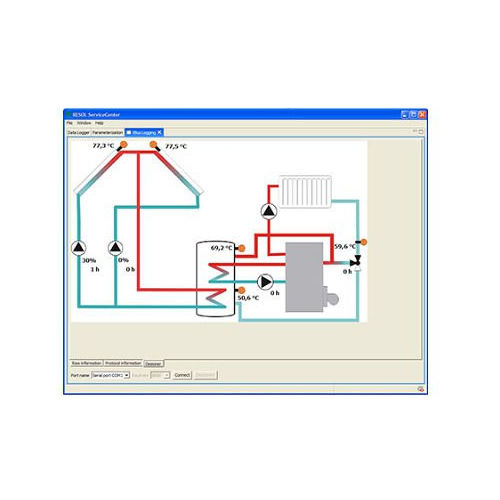 Software di gestione - RSC - RESOL Elektronische Regelungen GmbH - per impianto domotico