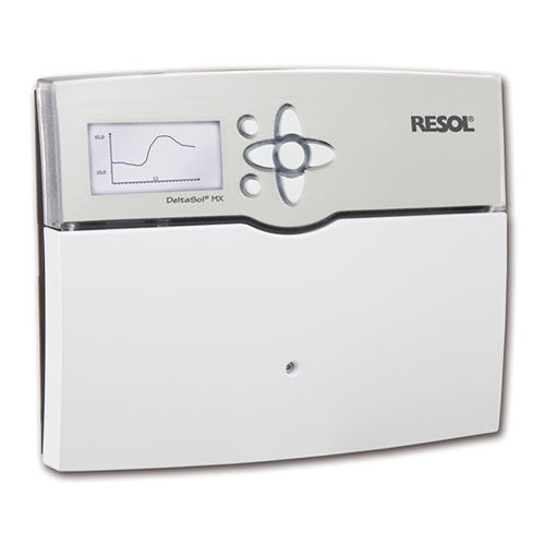 Regolatore di riscaldamento a muro - DELTASOL® MX - RESOL Elektronische Regelungen GmbH - per scaldacqua solare