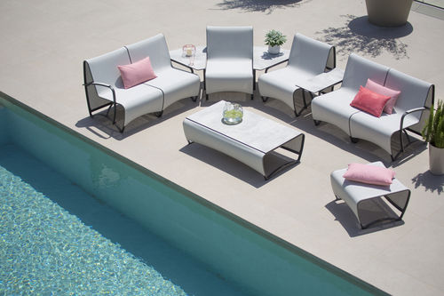 Divano modulare - JET STREAM - LES JARDINS - contemporaneo / da giardino / in Batyline®