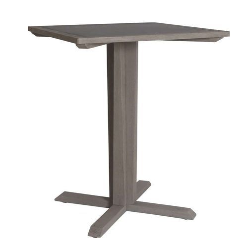 Tavolo alto contemporaneo - SKAAL - LES JARDINS - in ceramica / in marmo / con supporto in metallo