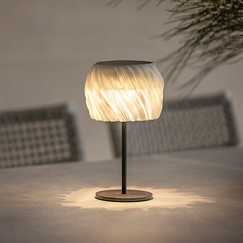 Lampada da tavolo - PALOMA - LES JARDINS - in alluminio / contemporanea / ricaricabile