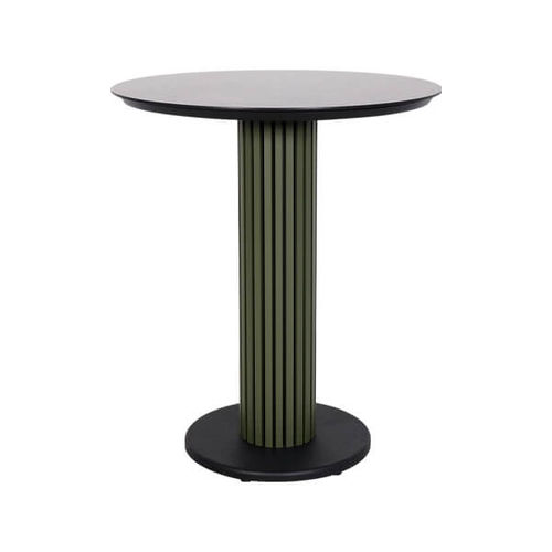 Tavolo alto contemporaneo - PTC5511/P1 - LES JARDINS - in alluminio / in granito / in ceramica
