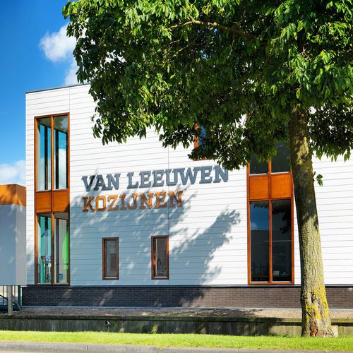 Telaio per finestra in legno - OFFICE VAN LEEUWEN KOZIJNEN - Accsys Technologies - in gesso