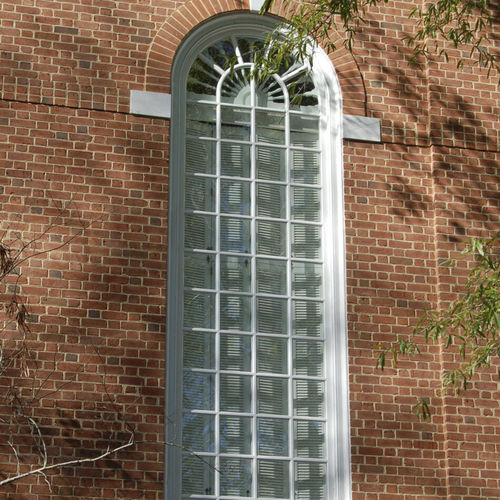 Finestra in legno - UNITED METHODIST CHURCH - Accsys Technologies - in vetro / fissa / ad anta singola