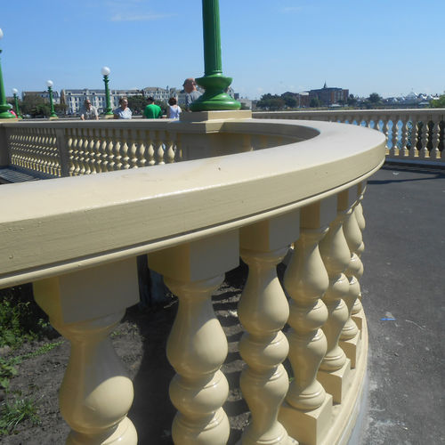 Ringhiera in legno - VENETIAN & MARINA - Accsys Technologies - per balaustra / da esterno / per ponte
