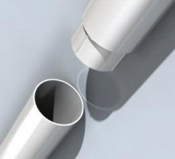 Pluviale in alluminio - FLUSHJOINT : CIRCULAR  - Alumasc Exterior Building Products
