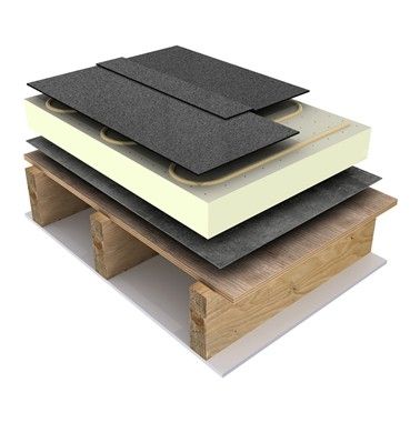 Guaina bituminosa impermeabilizzante per tetti - EUROROOF MONO - Alumasc Exterior Building Products - autoadesiva