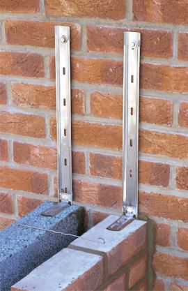 Sistema di fissaggio in acciaio inossidabile - STAIFIX UNIVERSAL STARTER - Ancon Building Products - per rivestimento di facciata / per esterni
