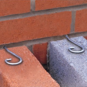 Sistema di fissaggio in acciaio inossidabile - STAIFIX STARTER TIE - Ancon Building Products - per rivestimento di facciata / per esterni