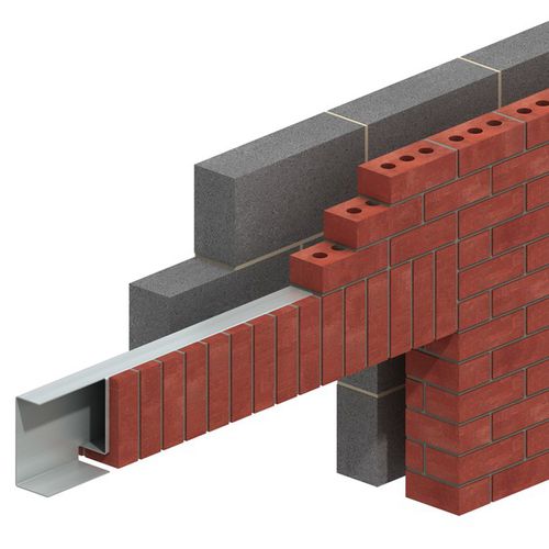 Architrave in acciaio inossidabile - NEXUS BRICK - Ancon Building Products - portante / di protezione / prefabbricato