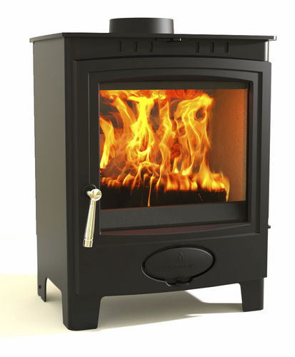 Stufa multicombustibile - ECOBURNPLUS 7 - Arada - Aarrow - tradizionale / in metallo / nera