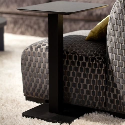 Tavolo d'appoggio contemporaneo - Pad - PH Collection - in legno / con supporto in legno / rettangolare