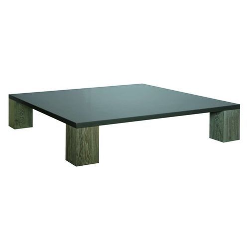 Tavolino basso contemporaneo - Samson - PH Collection - in legno / con supporto in quercia / rettangolare