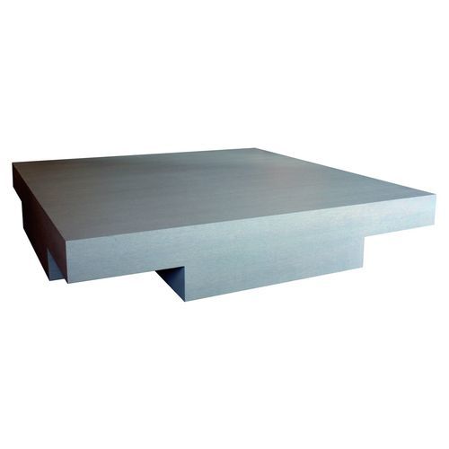 Tavolino basso contemporaneo - Tortuga - PH Collection - in legno / con supporto in legno / rettangolare