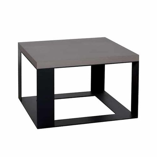 Tavolino basso contemporaneo - Volga - PH Collection - in legno / con supporto in acciaio / quadrato