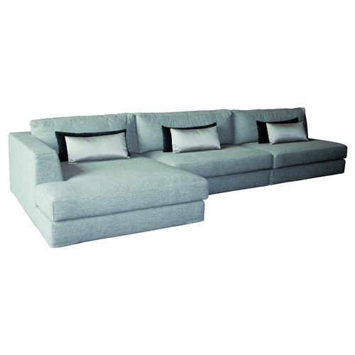 Divano d'angolo - Goliath - PH Collection - contemporaneo / in tessuto / grigio