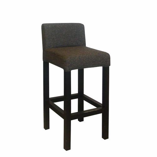 Sedia alta contemporanea - Cappuccino - PH Collection - da interno / in tessuto / con supporto in faggio