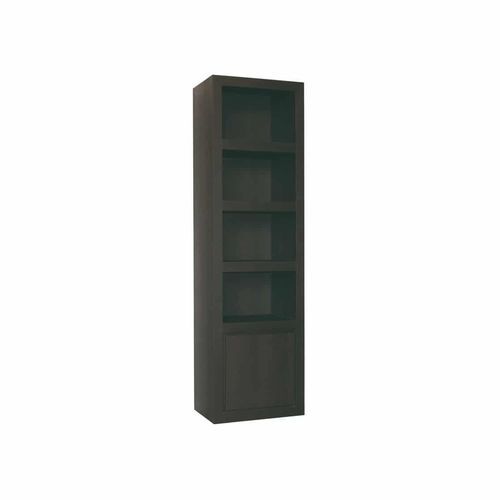 Libreria contemporanea - Tribu - PH Collection - in legno / con illuminazione integrata / nera