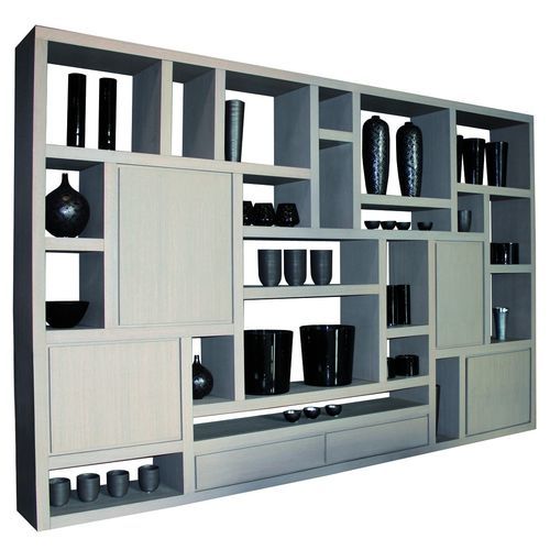 Scaffale alto - Mondri - PH Collection - contemporaneo / in legno / con contenitore