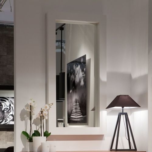 Specchio a muro - Cubix - PH Collection - contemporaneo / rettangolare / in rovere