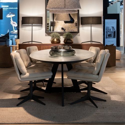 Sedia contemporanea - Giro - PH Collection - da interno / in tessuto / con supporto in metallo