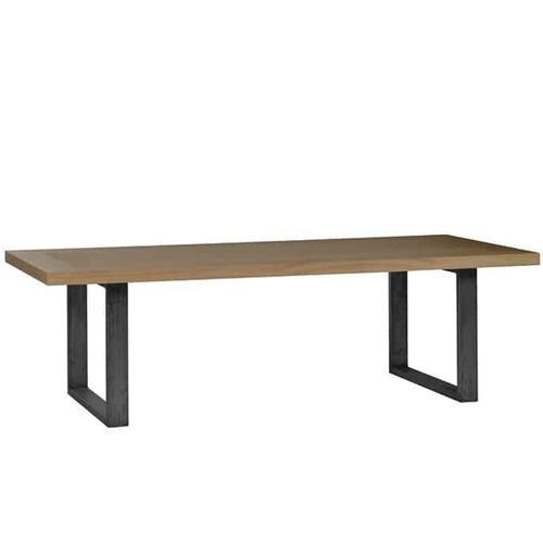 Tavolo da pranzo contemporaneo - Mao - PH Collection - in legno / con supporto in acciaio / rettangolare