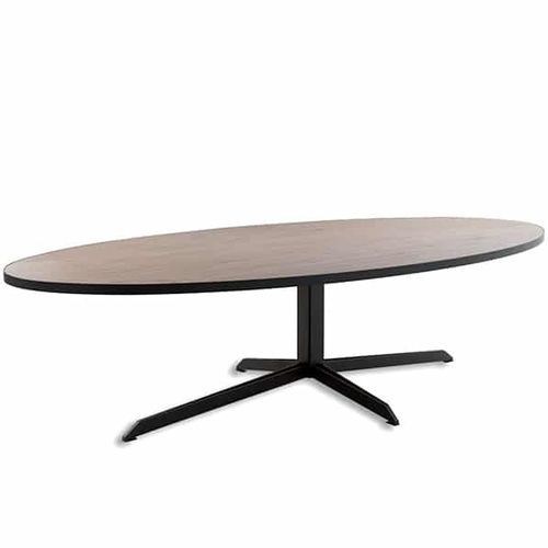 Tavolo da pranzo contemporaneo - Flo  - PH Collection - in legno / in ceramica / con supporto in acciaio
