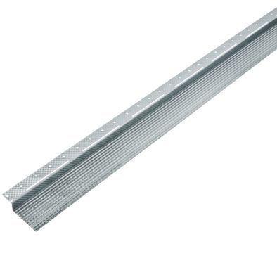 Profilo di finitura acciaio - GYPFRAME RB1 - British Gypsum Limited  - per parete / argentato / dritto
